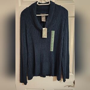Xl blue soft nomi sweater